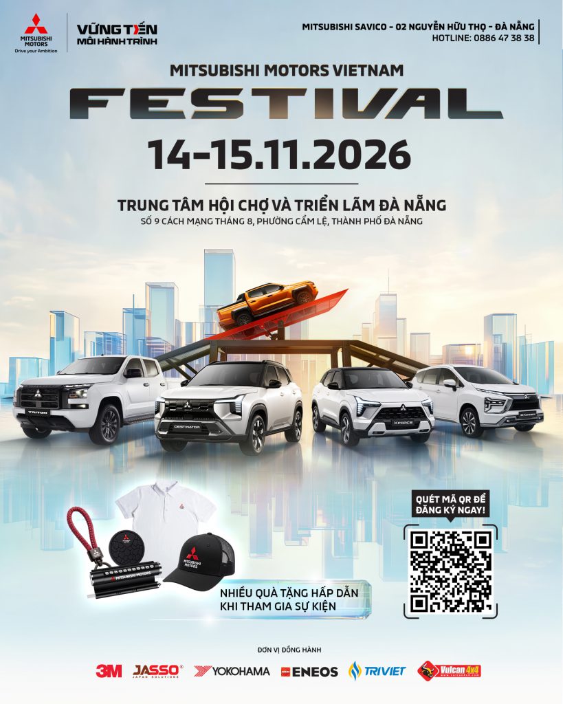 MITSUBISHI MOTORS VIETNAM FESTIVAL 2026 TẠI ĐÀ NẴNG | 14-15/11/2026